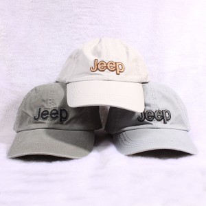 真男人 成熟阅历 原单JEP 高档面料 贴布LOGO 男士圆顶休闲布帽